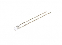 LED 3mm Dip Clear Flat | Wit