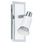 Eglo Spot / wandlamp | 1 x 5W | 70 x 165mm | LED ERIDAN | Wit / Chroom