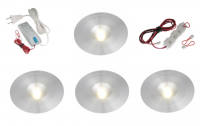 Luloluce | LED inbouwspot | 4 LED spots | 210Lm | Doe Het Zelf LED Kit | Warm Wit | Lucky