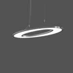 LED Hanglamp | 74W | Ellypsoid | Daglicht Wit
