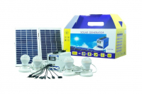Solarw@re | 4 x 3W LED Lampen + 2 x 10W Zonnepaneel + Batterij