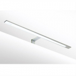 LED Spiegel / Kastverlichting set | 1 Lamp | 12W | Daglicht wit | 60cm | Mat Alu